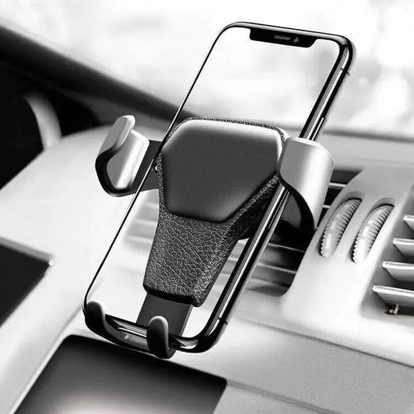 Support téléphone voiture grille d'aération Noir - Accessoire téléphonie  pour voiture - Achat & prix